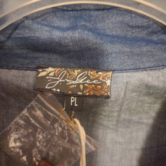 Dark Wash Dress Petite L - Picture 3 of 3